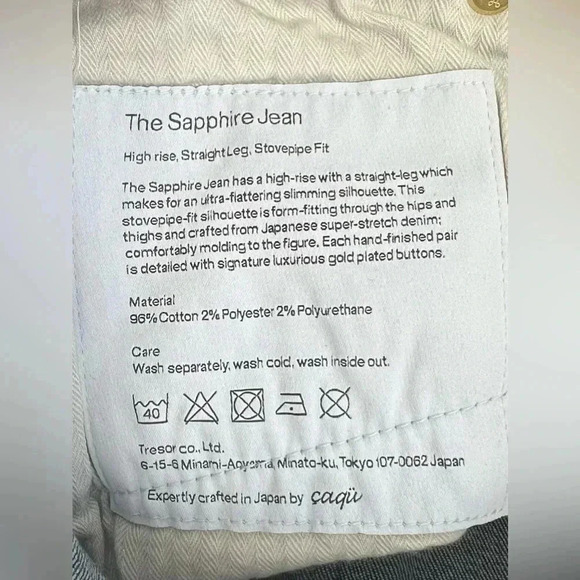 Tu ES Mon Tresor ‎ The Sapphire Jean Sz 26 - Picture 8 of 12